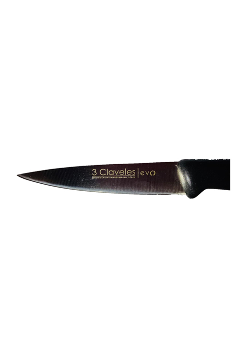 CUCHILLO PUNTILLA 3 CLAVELES 9CM