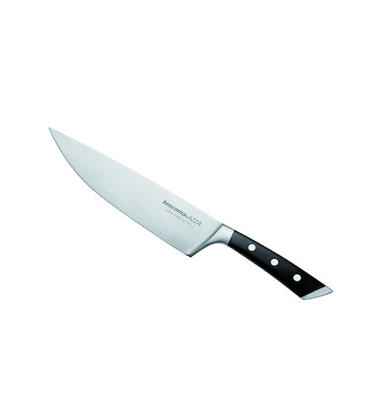 Cuchillo Cocina Medio Golpe 20Cm Ivo Solo Negro Inox