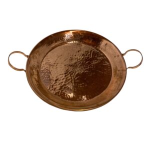 Paellera Cobre Martillado 46 Cm 0,8 Mm